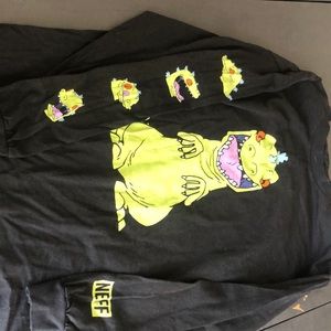 Long sleeve black neff tee shirt